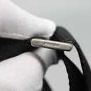 PRADA Shoulder Bag Nylon Black Silver Auth 132150-9
