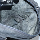 PRADA Shoulder Bag Nylon Black Silver Auth 132150-20