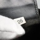 PRADA Shoulder Bag Nylon Black Silver Auth 132150-12
