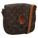 LOUIS VUITTON Monogram Saint Cloud MM Shoulder Bag M51243 LV Auth 132152-1