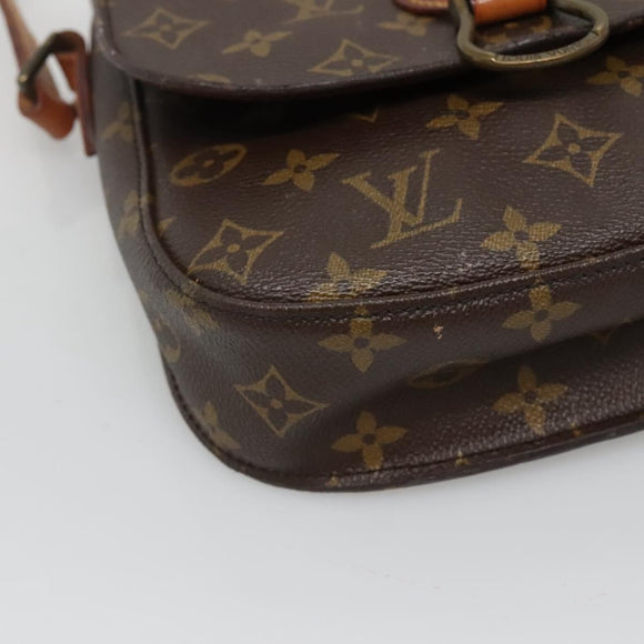 LOUIS VUITTON Monogram Saint Cloud MM Shoulder Bag M51243 LV Auth 132152