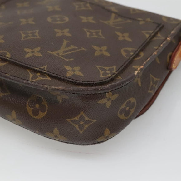 LOUIS VUITTON Monogram Saint Cloud MM Shoulder Bag M51243 LV Auth 132152