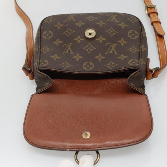 LOUIS VUITTON Monogram Saint Cloud MM Shoulder Bag M51243 LV Auth 132152