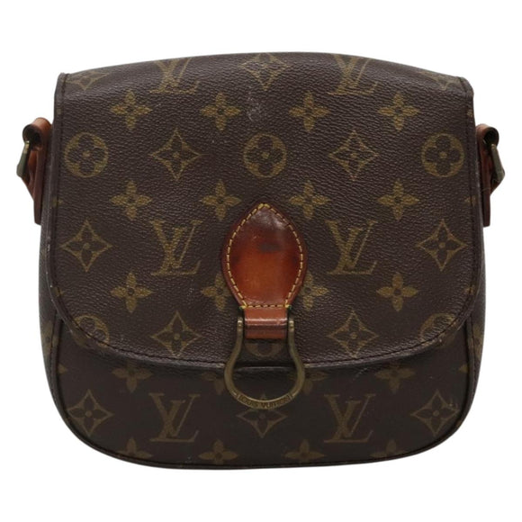 LOUIS VUITTON Monogram Saint Cloud MM Shoulder Bag M51243 LV Auth 132152