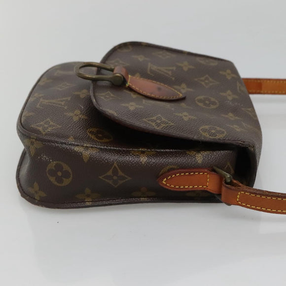 LOUIS VUITTON Monogram Saint Cloud MM Shoulder Bag M51243 LV Auth 132152