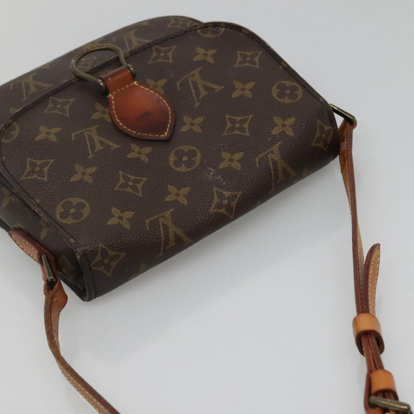 LOUIS VUITTON Monogram Saint Cloud MM Shoulder Bag M51243 LV Auth 132152