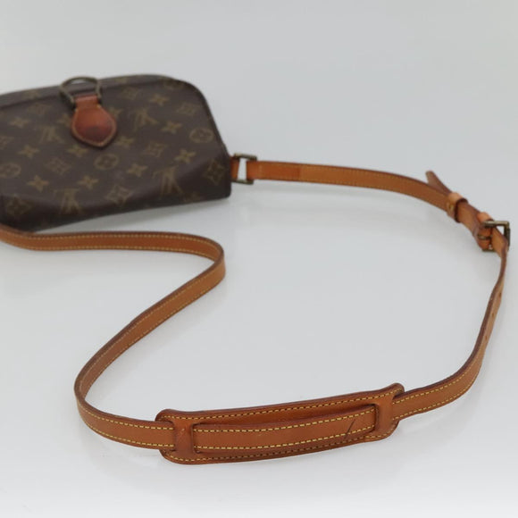 LOUIS VUITTON Monogram Saint Cloud MM Shoulder Bag M51243 LV Auth 132152