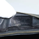 MCM Vicetos Logogram Hand Bag PVC Black Gold Auth 132159-17