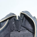 MCM Vicetos Logogram Hand Bag PVC Black Gold Auth 132159-18