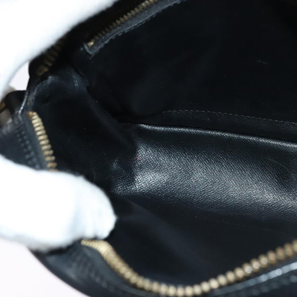 LOUIS VUITTON Epi Trocadero 23 Shoulder Bag Black M52302 LV Auth 132161