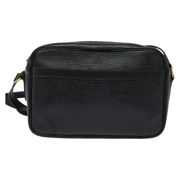 LOUIS VUITTON Epi Trocadero 23 Shoulder Bag Black M52302 LV Auth 132161