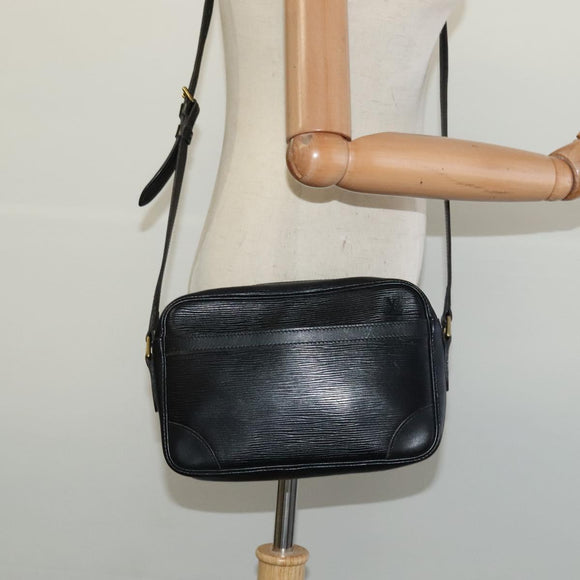 LOUIS VUITTON Epi Trocadero 23 Shoulder Bag Black M52302 LV Auth 132161