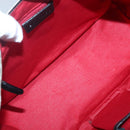 BVLGARI Logo Mania Shoulder Bag Canvas Black Silver Auth 132165-11