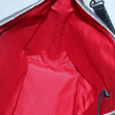 BVLGARI Logo Mania Shoulder Bag Canvas Black Silver Auth 132165-19