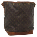 LOUIS VUITTON Monogram Noe Shoulder Bag M42224 LV Auth 132170-1