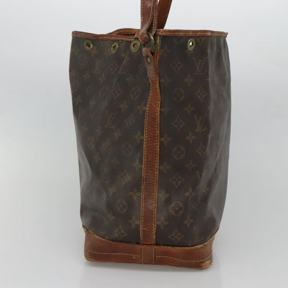 LOUIS VUITTON Monogram Noe Shoulder Bag M42224 LV Auth 132170