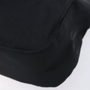 Christian Dior Maris Pearl Shoulder Bag Nylon Navy Silver Auth 132171-9