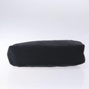 Christian Dior Maris Pearl Shoulder Bag Nylon Navy Silver Auth 132171-5