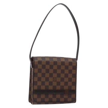 LOUIS VUITTON Damier Ebene Tribeca Mini Shoulder Bag N51162 LV Auth 132175