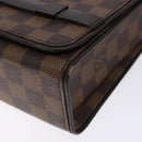 LOUIS VUITTON Damier Ebene Tribeca Mini Shoulder Bag N51162 LV Auth 132175-15