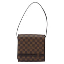 LOUIS VUITTON Damier Ebene Tribeca Mini Shoulder Bag N51162 LV Auth 132175-13