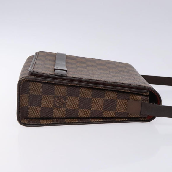 LOUIS VUITTON Damier Ebene Tribeca Mini Shoulder Bag N51162 LV Auth 132175