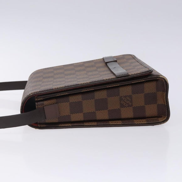 LOUIS VUITTON Damier Ebene Tribeca Mini Shoulder Bag N51162 LV Auth 132175