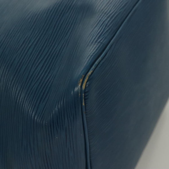 LOUIS VUITTON Epi Petit Noe Shoulder Bag Blue M44105 LV Auth 132176