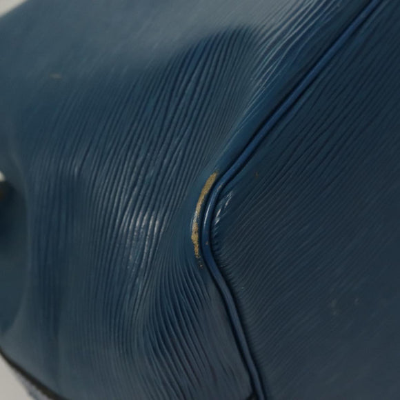 LOUIS VUITTON Epi Petit Noe Shoulder Bag Blue M44105 LV Auth 132176