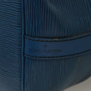 LOUIS VUITTON Epi Petit Noe Shoulder Bag Blue M44105 LV Auth 132176-14