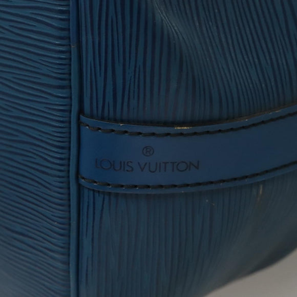 LOUIS VUITTON Epi Petit Noe Shoulder Bag Blue M44105 LV Auth 132176