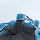 LOUIS VUITTON Epi Petit Noe Shoulder Bag Blue M44105 LV Auth 132176-17