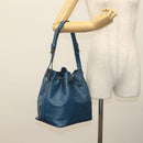 LOUIS VUITTON Epi Petit Noe Shoulder Bag Blue M44105 LV Auth 132176-22