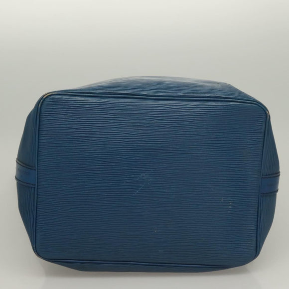 LOUIS VUITTON Epi Petit Noe Shoulder Bag Blue M44105 LV Auth 132176