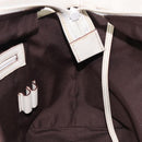 GUCCI GG Canvas Guccissima Horsebit Tote Bag White Gold 145993 Auth 132199-18