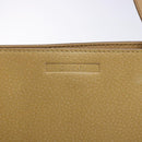 GUCCI Tote Bag Leather Beige Silver 002 1135 Auth 132207-14