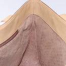 GUCCI Tote Bag Leather Beige Silver 002 1135 Auth 132207-17