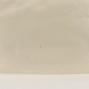 PRADA Hand Bag Leather 2way Beige Silver Auth 132222-3