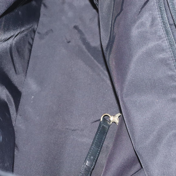 CHANEL New Travel line Tote Bag Nylon Gold Black CC Auth 132226