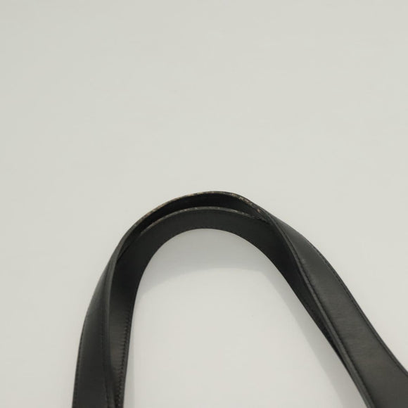 CHANEL New Travel line Tote Bag Nylon Gold Black CC Auth 132226