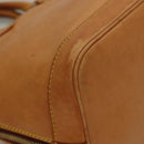 LOUIS VUITTON Nomad leather Alma Hand Bag Beige M85000 LV Auth 132230-14