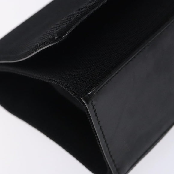 GUCCI Shoulder Bag Nylon Black Auth 132240