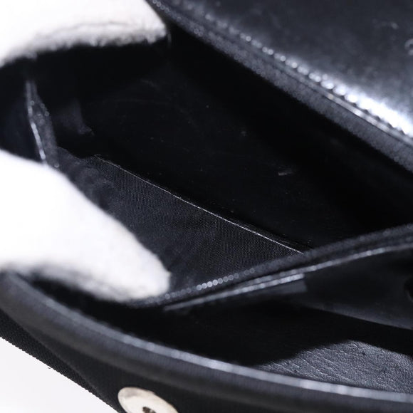 GUCCI Shoulder Bag Nylon Black Auth 132240