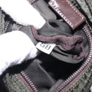 PRADA Shoulder Bag Nylon Khaki Auth 132244-12