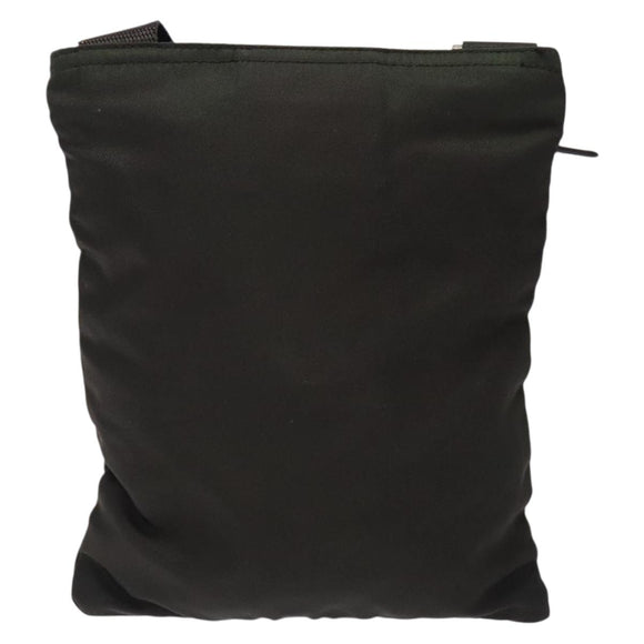 PRADA Shoulder Bag Nylon Khaki Auth 132244