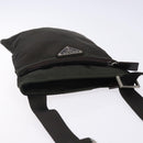 PRADA Shoulder Bag Nylon Khaki Auth 132244-6