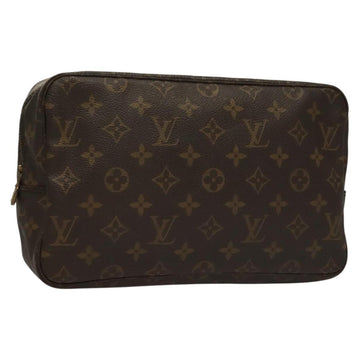 LOUIS VUITTON Monogram Trousse Toilette 28 Clutch Bag M47522 LV Auth 132251