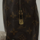 LOUIS VUITTON Monogram Trousse Toilette 28 Clutch Bag M47522 LV Auth 132251-8