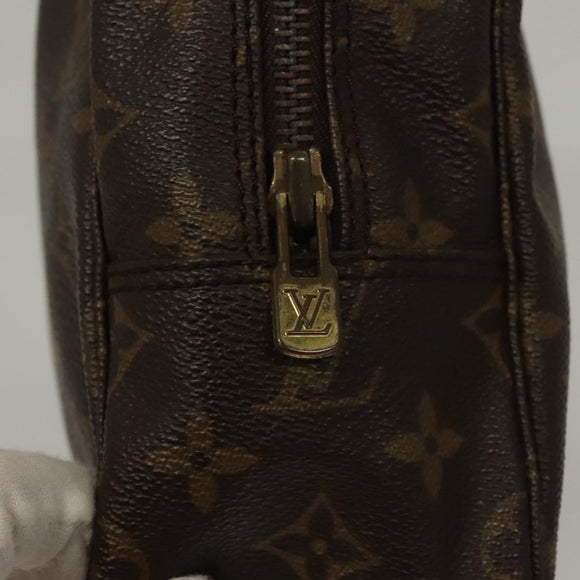 LOUIS VUITTON Monogram Trousse Toilette 28 Clutch Bag M47522 LV Auth 132251