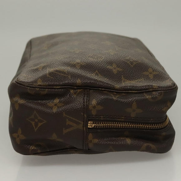 LOUIS VUITTON Monogram Trousse Toilette 28 Clutch Bag M47522 LV Auth 132251